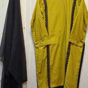 Black Kurta Aur Dupatta