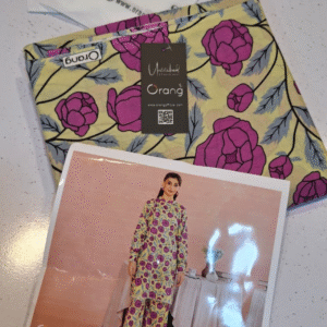 Superior printed cotton cambric shirt & trouser 07