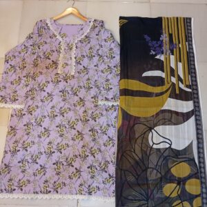 dusty lilac or light mauve).